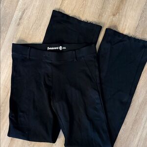 Betabrand Black flare Stretch Trousers